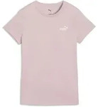 T-Shirt PUMA "ESS SMALL NO 1 LOGO TEE S", Damen, Gr. XL, misty pink, Jersey,