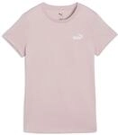 T-Shirt PUMA "ESS SMALL NO 1 LOGO TEE S", Damen, Gr. XL, misty pink, Jersey,