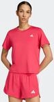 T-Shirt ADIDAS PERFORMANCE "WE MIN CREW TEE", Damen, Gr. XS, power pink,