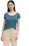 T-Shirt MARC O'POLO "aus Organic Cotton", Damen, Gr. XXL, bright sea, Obermaterial: