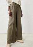 bonprix Bundfaltenhose aus Leinen, strapazierf&auml;higes Material, Loose Fit, mit