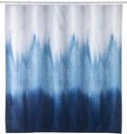 WENKO Duschvorhang "Alara" Breite 180 cm H&ouml;he 200 cm, Batik-Optik