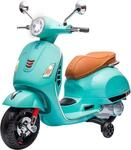Elektro-Kinderroller JAMARA "Ride-on Vespa GTS 125, Li-Power 12.6", blau (mintgr&uuml;n),