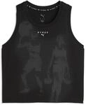 Tanktop PUMA "W X HYROX CLOUDSPUN THERMOADAPT CROP TANK", Damen, Gr. S, puma schwarz,