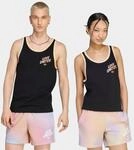Tanktop ADIDAS ORIGINALS "PRIDE GFX TANK", Damen, Gr. XXL, schwarz, Obermaterial: