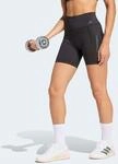 Shorts ADIDAS PERFORMANCE "OPTIME WORKOUT 3-STREIFEN KURZE LEGGINGS", Damen, Gr. S,