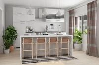 HOMING Gardine "Kadin" verdeckte Schlaufen 1 Stk. tlg. Streifen, modern, Farbverlauf,