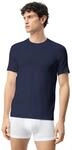 T-Shirt MEY "Hybrid", Herren, Gr. 4XL, blau (yacht blau), Jersey, Obermaterial: 57%
