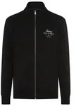Sweatjacke "BT-SCRIPT STACK STAND COLLAR", Jungen, Gr. XXL, schwarz, Sweatware,