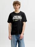 Jack & Jones T-Shirt "JJELOGO TEE SS O-NECK 2 COL AW26 SN" Baumwolle, regular...