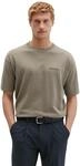 Poloshirt MARC O'POLO "aus reiner Bio-Baumwolle", Herren, Gr. M, frozen taupe,