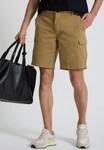 Bermudas STREET ONE MEN, Herren, Gr. 32, coastal sand, Web, 98% Baumwolle, 2%