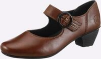 Rieker Spangenpumps, Festtagsschuh, Pumps, Trichterabsatz, mit Klettriemchen