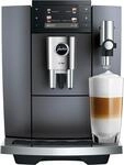 JURA Kaffeevollautomat "15743 E10 (EA), Onyx Grey" 36 Spezialit&auml;ten, Light & Cold