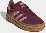 Plateausneaker ADIDAS ORIGINALS "GAZELLE BOLD", M&auml;dchen, Gr. 37, rot (maroon, st