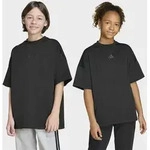 T-Shirt ADIDAS SPORTSWEAR "J FI OVSZ TEE", Jungen, Gr. 176, schwarz, schwarz,
