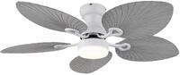 GLOBO LIGHTING Deckenleuchte "ELISE", grau (wei&szlig; matt), &Oslash; 107cm H: 28,5cm, 1...