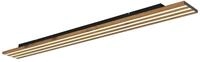 GLOBO LIGHTING Deckenleuchte "HAYDEN", braun (schwarz matt), 1, H: 6cm, 1 Stk.,