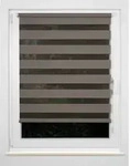 Doppelrollo MYDECO "Just" Gr. 5, braun (braun, braun), B:80cm H:160cm, Polyester,