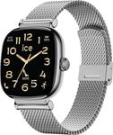 Smartwatch ICE-WATCH, silber (silberfarben, silberfarben), Smartwatches, Damen,