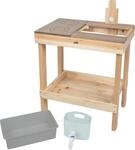 Outdoor-Spielk&uuml;che SMALL FOOT "Matschk&uuml;che und Spieltisch", braun (bunt),