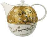 Goebel Teekanne "Teekanne mit St&ouml;vchen Vincent van Gogh - Mandelbaum 1,2 l bunt" 1
