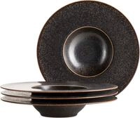 M&Auml;SER Pastateller "Gourmetteller Powerful, aus Porzellan" Geschirr-Set, Teller Set