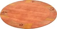 Wollteppich THEKO "Royal Ganges" Gr. 9, orange (terrakotta), H:13mm &Oslash;:200cm,