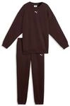 PUMA Trainingsanzug "LOUNGEWEAR OVERSIZED SWEAT SUIT FL G" 2 mit elastischem Bund,