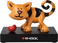 Goebel Dekofigur "Ed Heck - Love Cat"