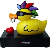 Goebel Dekofigur "Ed Heck - Duck Gone Wild"