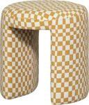 WOOOD Sitzhocker "Charlie kompakte Form, vollst&auml;ndig gepolstertes B 45 x T 45 x H 47