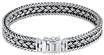 Armband KUZZOI "Unisex K&ouml;nigskette Kastenverschluss 925er Silber" Gr. 19, silber,