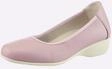 Ballerina CLASSIC, Damen, Gr. 36, ros&eacute;, Glattleder, Basic, Schuhe Ballerina