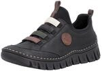 Rieker Slip-On Sneaker Slipper, Schlupfschuh, Halbschuh mit elastischem Einstieg