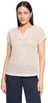 Kurzarmshirt BETTY & CO "Damen kurzarm", Damen, Gr. S, beige (grau), Obermaterial: