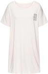 Sleepshirt S.OLIVER, Damen, Gr. 36/38, N-Gr, rosa (rose), Single Jersey,