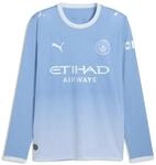 Trainingsshirt PUMA "Manchester City 26/27 Langarm-Heimtrikot Herren", Herren, Gr. S,