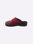 Pantoffel CASUAL LOOKS, Damen, Gr. 37, beige (beige, rot), Filz, Schuhe