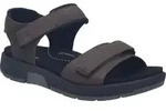 Sandale JOSEF SEIBEL "Emeric 10, espresso-kombi", Herren, Gr. 42, braun (espresso,