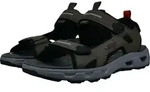 Sandale SALAMANDER, Herren, Gr. 42, dunkelgr&uuml;n, Lederimitat, Schuhe Sandale,