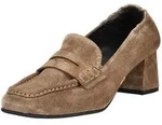Pumps PAUL GREEN "Paul Green Pumps Veloursleder", Damen, Gr. 38, braun (beige),