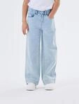 Weite Jeans NAME IT "NKFROSE f&uuml;r M&auml;dchen mit weitem Bein und High Waist",...