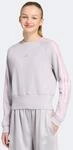 Sweatshirt ADIDAS SPORTSWEAR "SATIN", M&auml;dchen, Gr. 152, rosa (lgh solid grau, clear