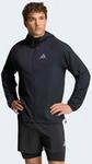 Laufjacke ADIDAS PERFORMANCE "RUN ESS JKT M", Herren, Gr. XL, carbon, Obermaterial: