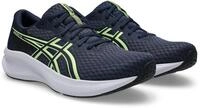 Laufschuh ASICS "PATRIOT 14", Herren, Gr. 42, midnight, illuminate gelb, Synthetik,