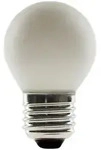 SEGULA LED-Leuchtmittel "LED Golfball opal-matt", Energieeffizienz: G (A-G), wei&szlig;,