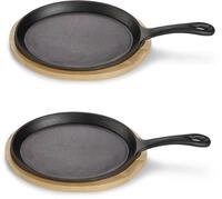 ECHTWERK Servierpfanne "2x Pf&auml;nnchen "Rund"" Gusseisen Set, 2 Stk. tlg. inkl.
