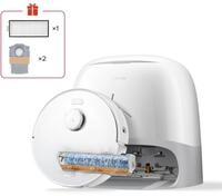 Roborock Saugroboter "Qrevo Curv 2 FlowX, White" Automatische