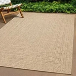 Outdoorteppich THE CARPET "Kansas", beige (natur), B:80cm H:10mm L:150cm,